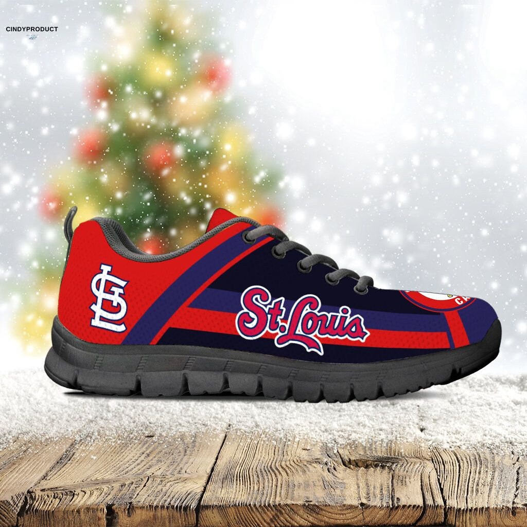 St Louis Cardinals Ver02 Logo Mlb Baseball Sneakers Shoes Etsy