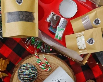 DIY Hot Chocolate Cocoa Bomb Kits Gift