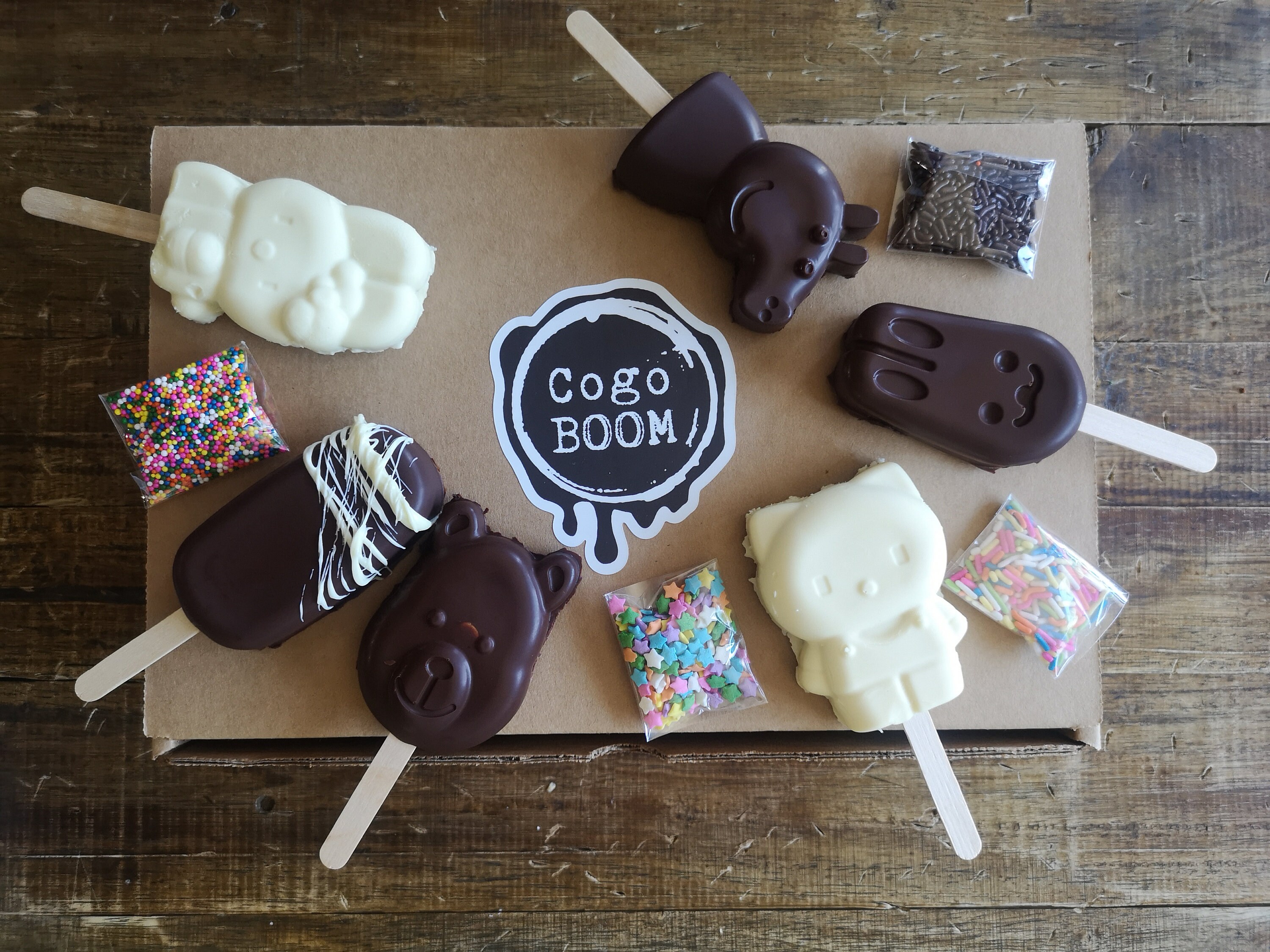 DIY Cakesicle Kit Gift Easy Baking Decorating Chocolate Fun Etsy