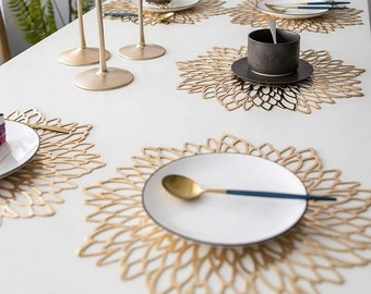 Silver Placemats Silver Placemats, Silver Placemats For Round Table