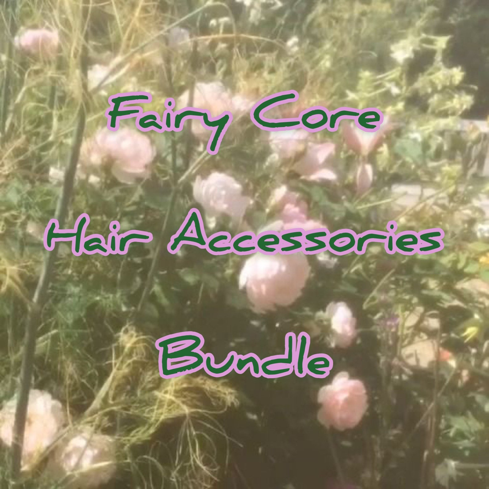 Fairycore hair Accessories bundle Etsy