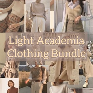 Light Academia clothing bundle