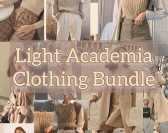 Light Academia clothing bundle