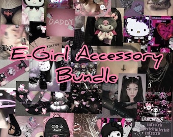 Egirl accessories bundle