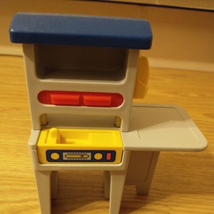 1990&#39;s Vintage miniature Workbench Workshop