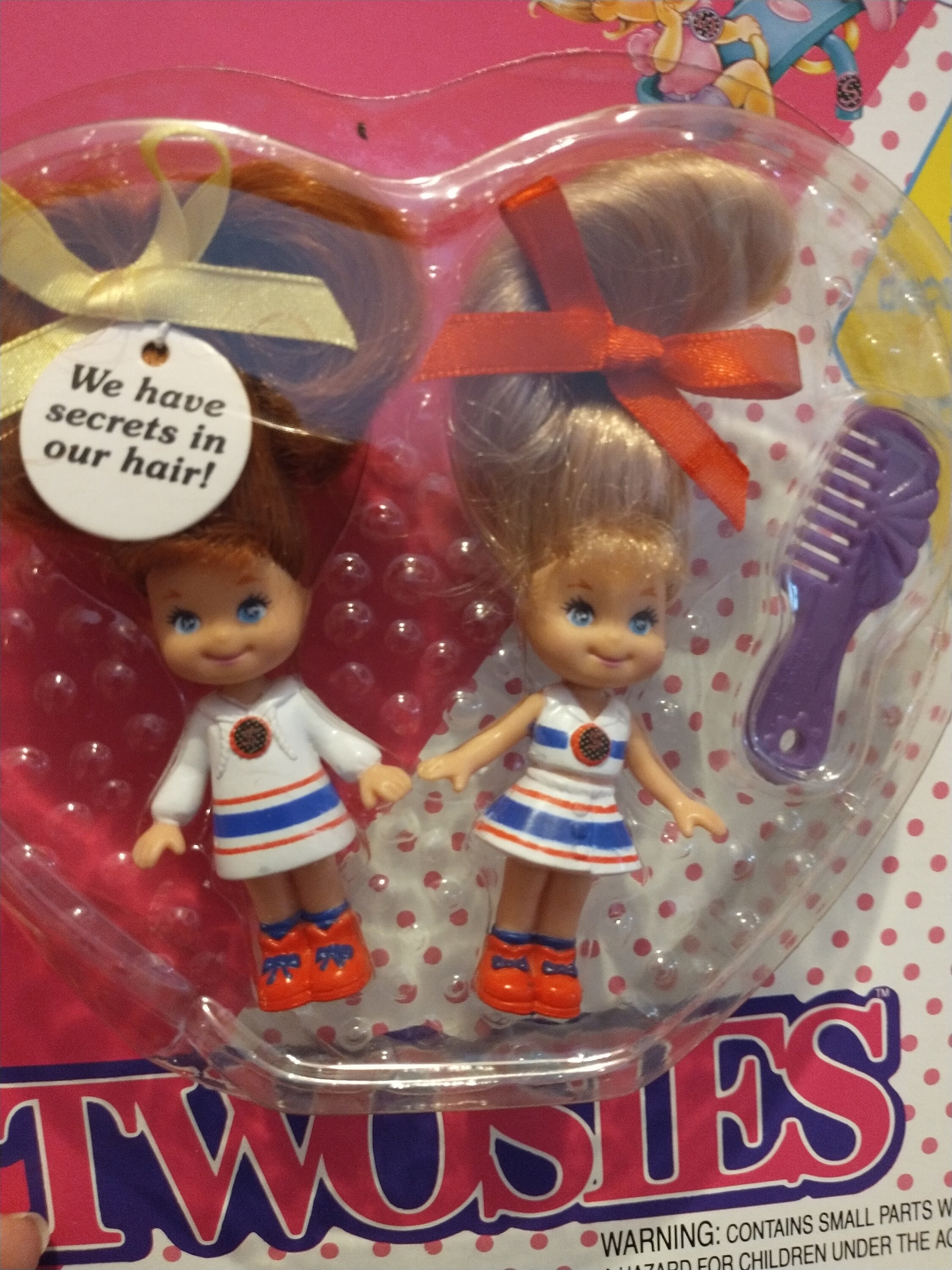 Vintage 1995 Mattel Li'l Secrets Twosies - There is a Surprise in