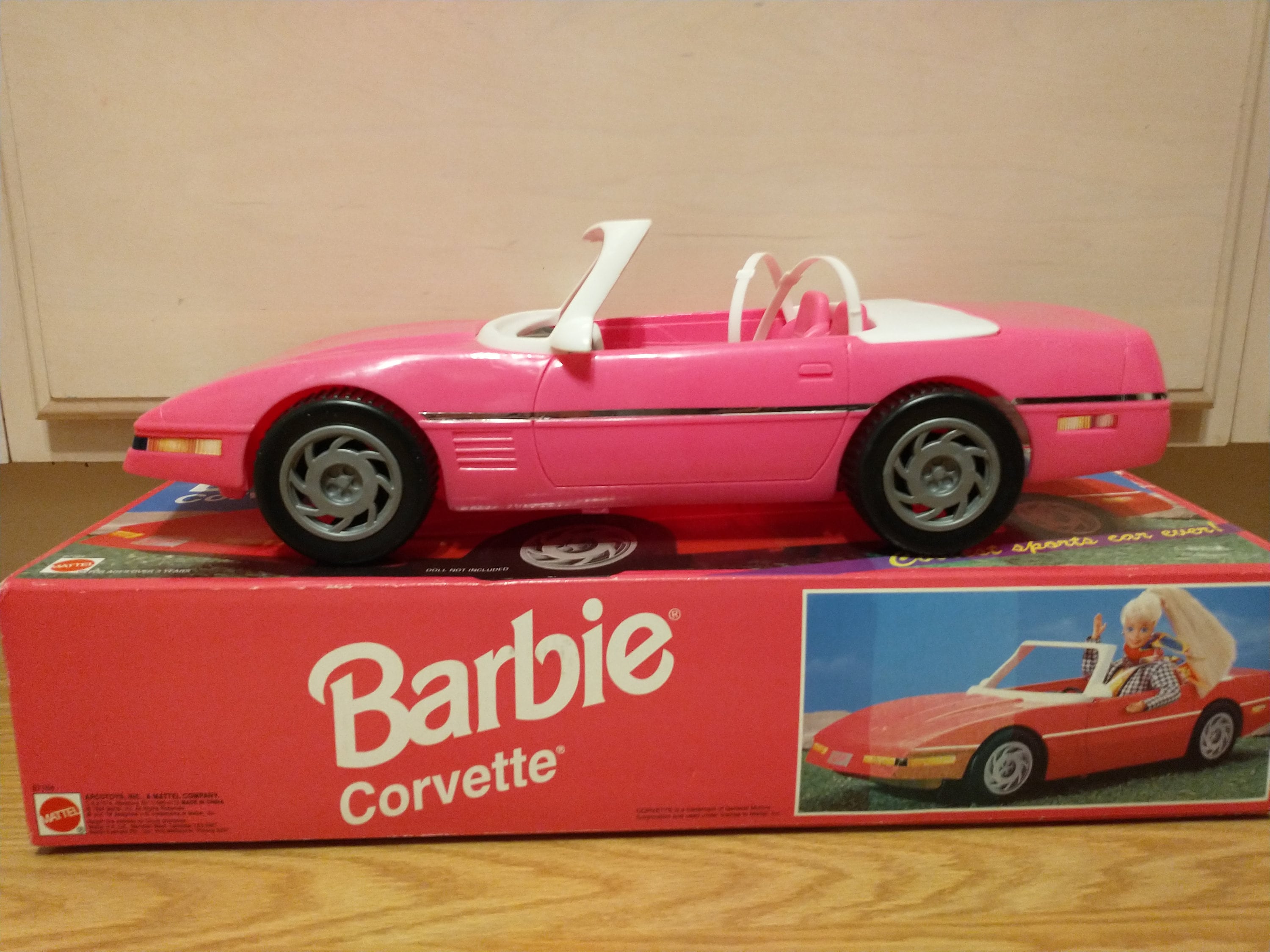 Barbie 2024 red corvette