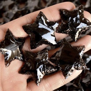 Black Obsidian Star Opalite Star Crescent Star Crystal Stars Wholesale Crystal Stars
