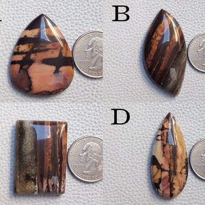 Australian Outback Jasper Cabochons, Jewelry Making Stone