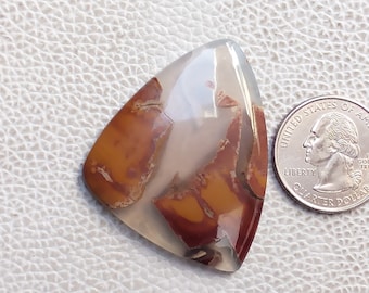 Thunder Egg Achat Cabochon, Fancy Edelstein (47X37X5MM)
