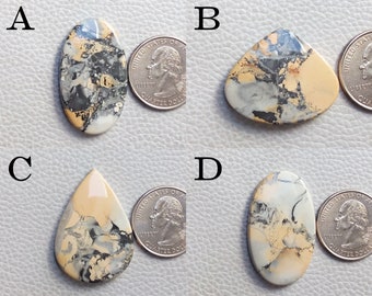 Maligano Jasper Cabochon, Piedra preciosa de diseñador, Fabricación de joyas