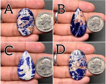 Uitstekende sodaliet edelsteen cabochon groothandel edelsteen AAA+ topkwaliteit sodaliet edelsteen sieraden maken: