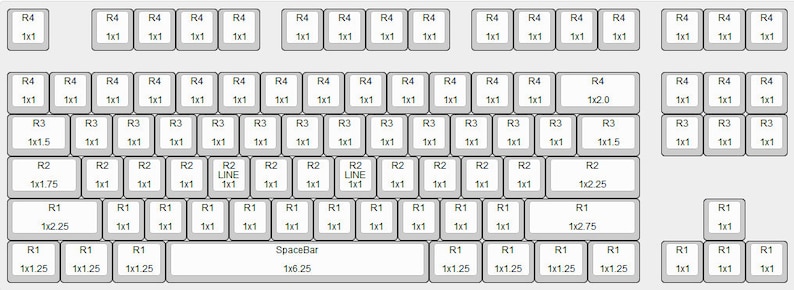 104 Custom Rainbow PBT Keycap Set for Cherry MX style switches. Backlit Keys. Colorful Mechanical Keyboard Mod. Keycaps Only. image 10