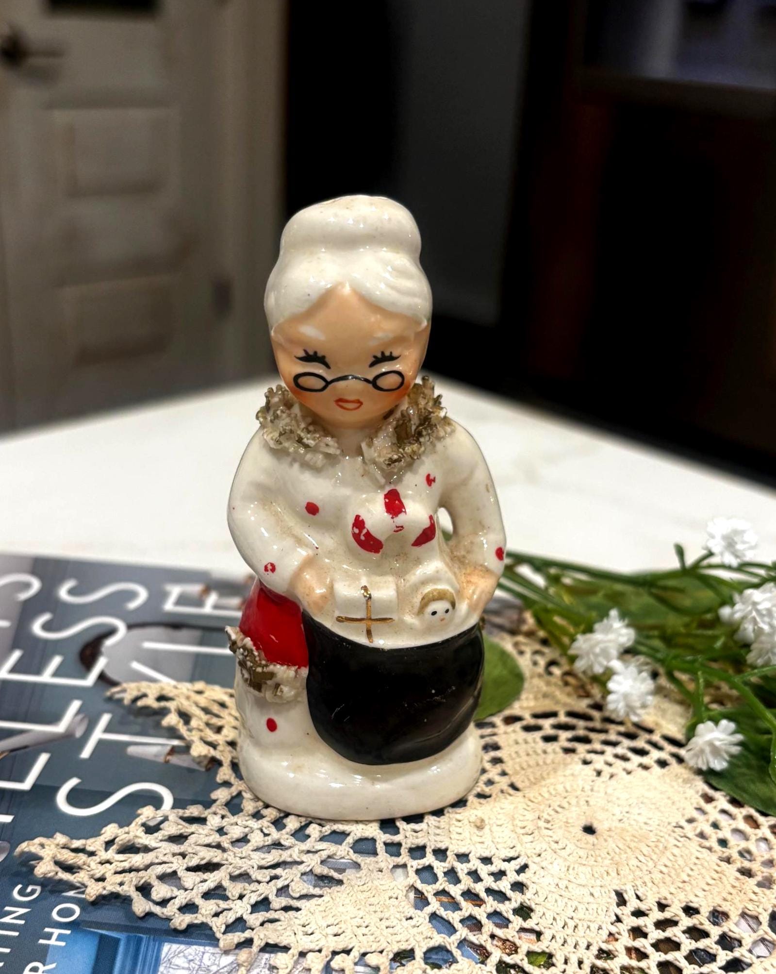 Antique Santa 1950 - Etsy