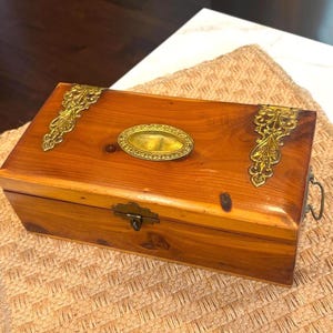 1950's Wood Box - Etsy