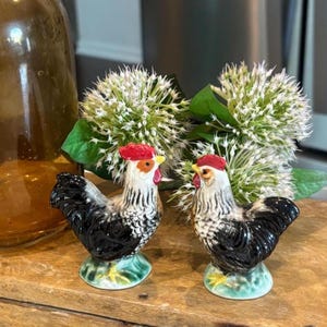 * vintage rooster ❀ イースターの ニワトリさん Japan Porcelain Rooster - Etsy