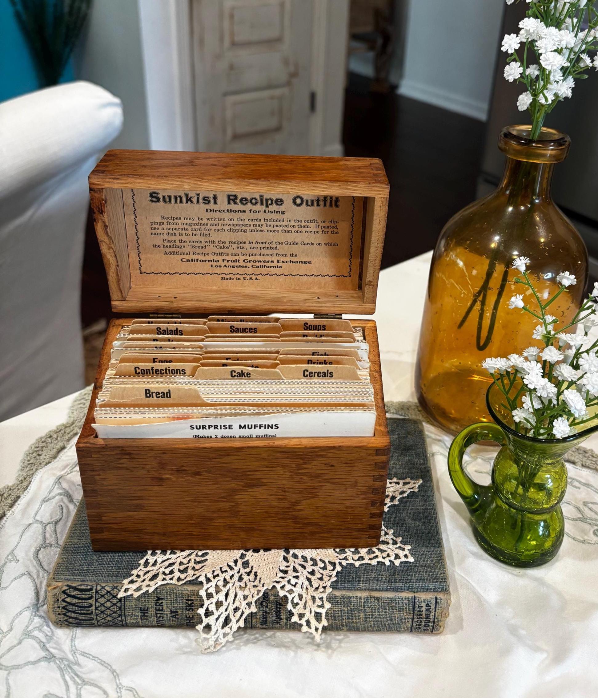 Vintage 1920s Storage Box - Etsy