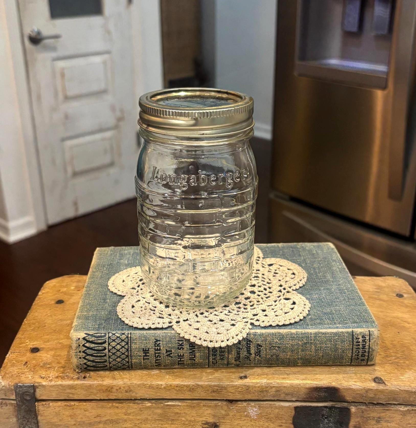 Longaberger Glass Jars - Etsy