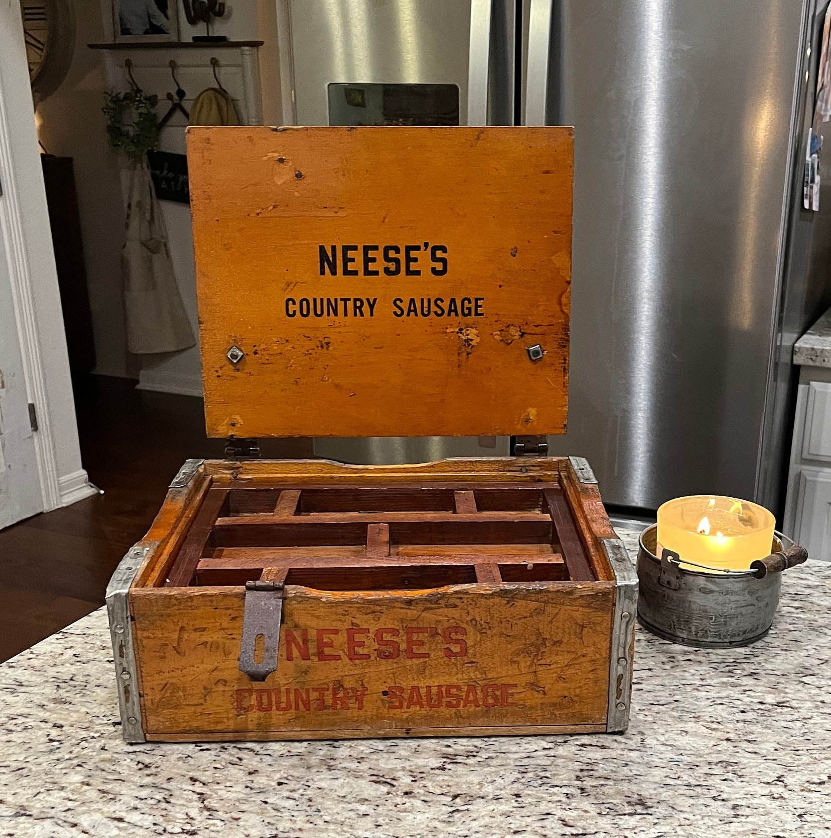 RARE! Antique Neese's Country Sausage, Greensboro, North Carolina