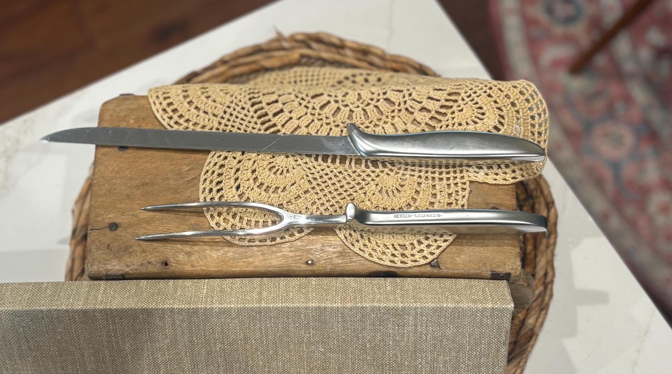 1960 Carving Set - Etsy