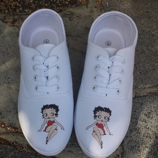 betty boop tennis shoes