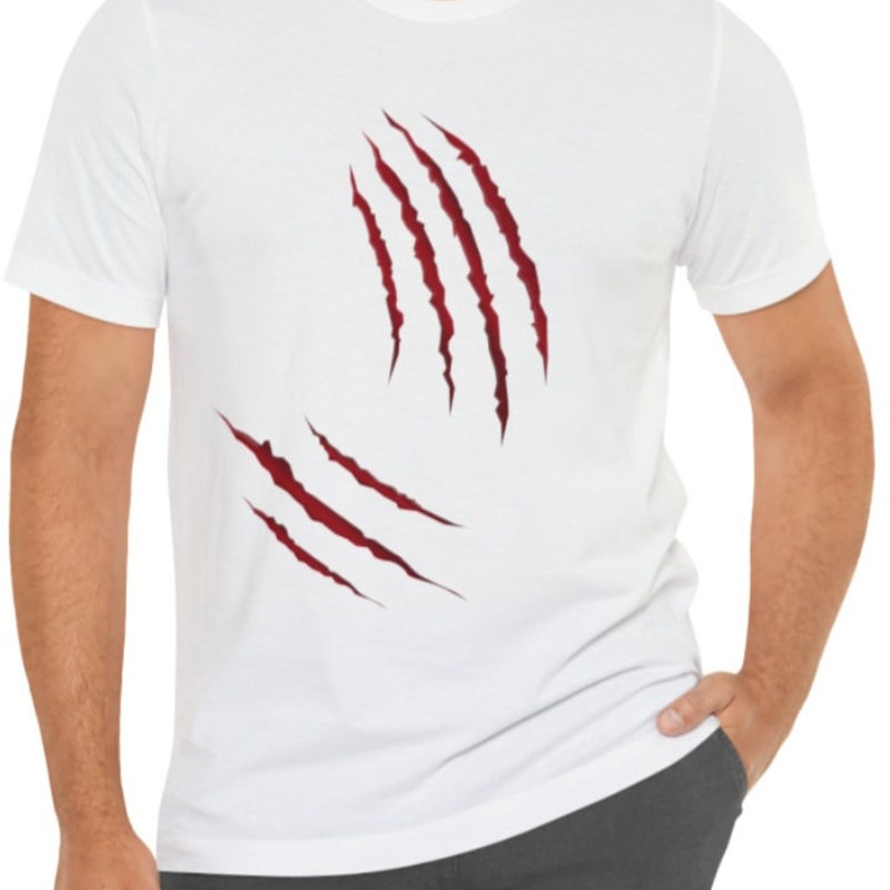 Werewolf Ripping Shirt Etsy