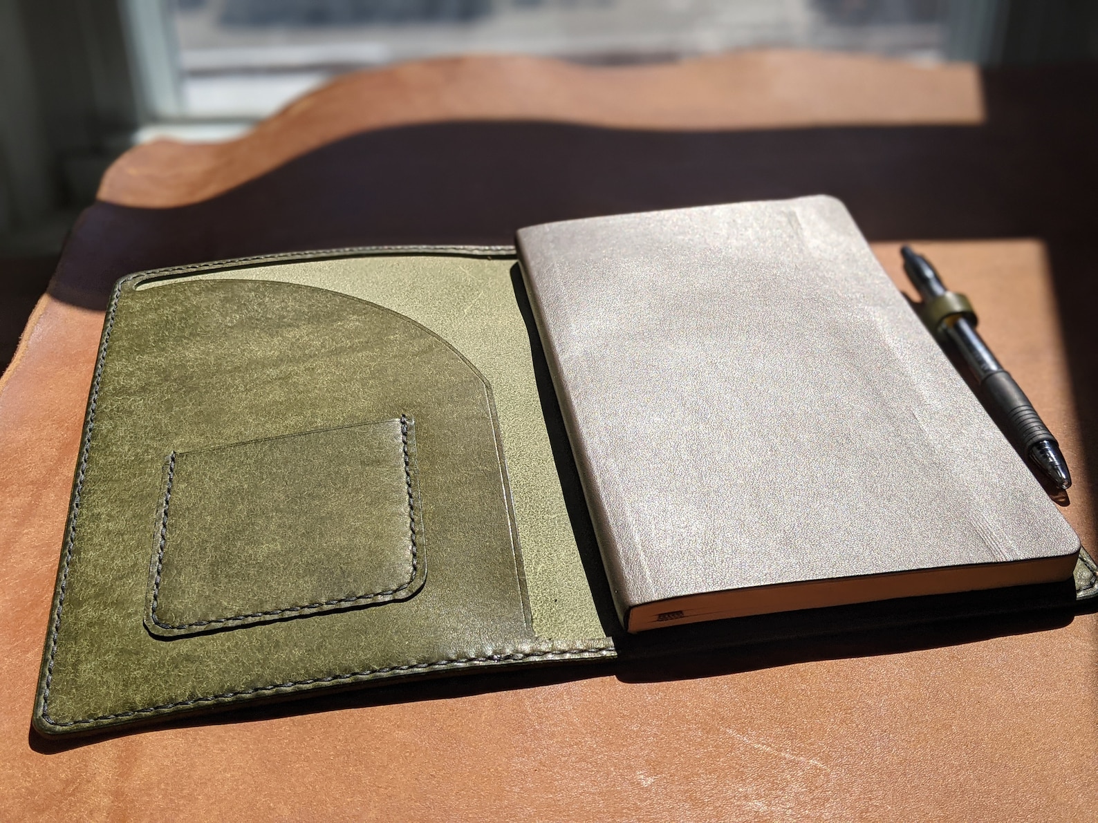 Premium Italian Leather Moleskine Cover Large Etsy