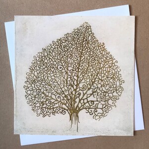 Greeting card - leaf