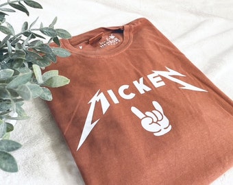 Rocker Mickey Tee / Sweatshirt || halloween mickey shirt, rocker mickey, mickey sweatshirt, metallica vibes, mineral wash