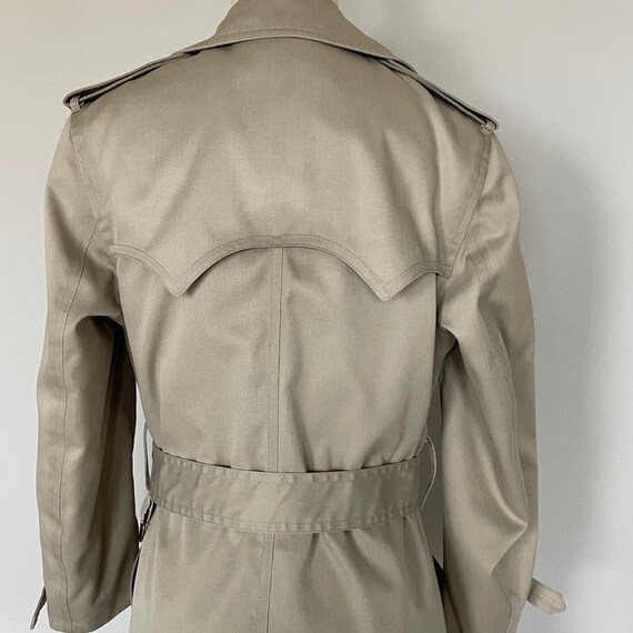 Vintage Misty Harbor Trench Coat Tan - image 7