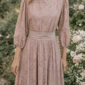 chinese dress ladies Liana Long Sleeve Lace-Up Dress