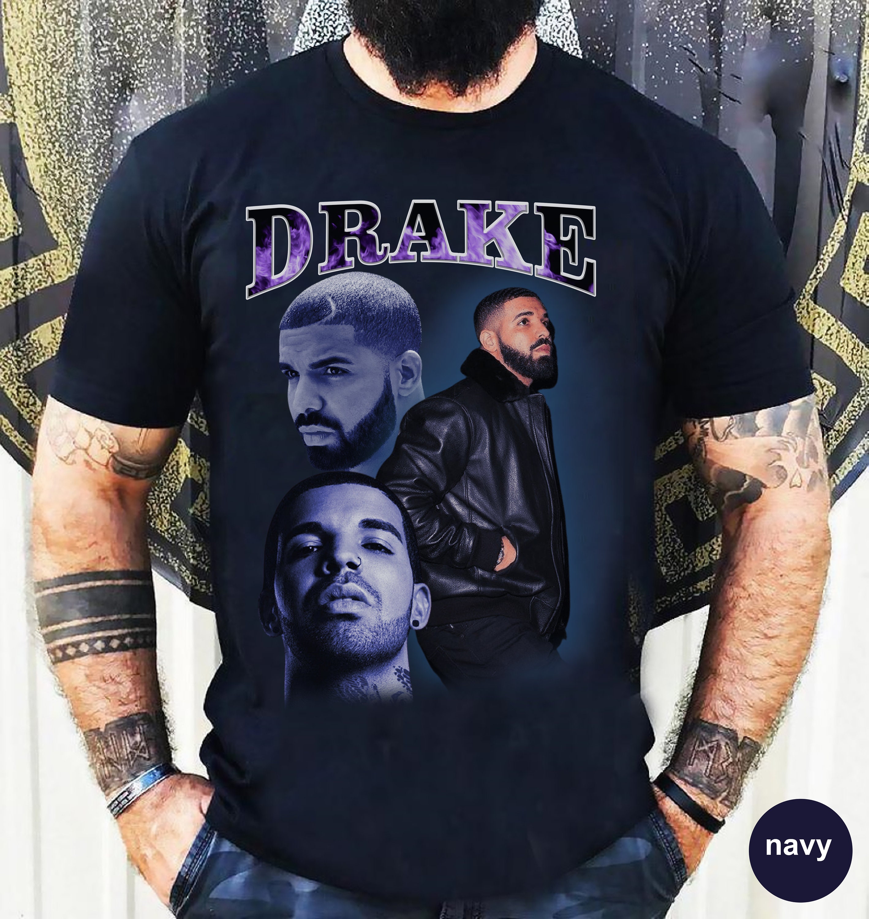 Drake Shirt Retro Shirt Hip Hop Rap Tour Unisex Tee Shirt | Etsy