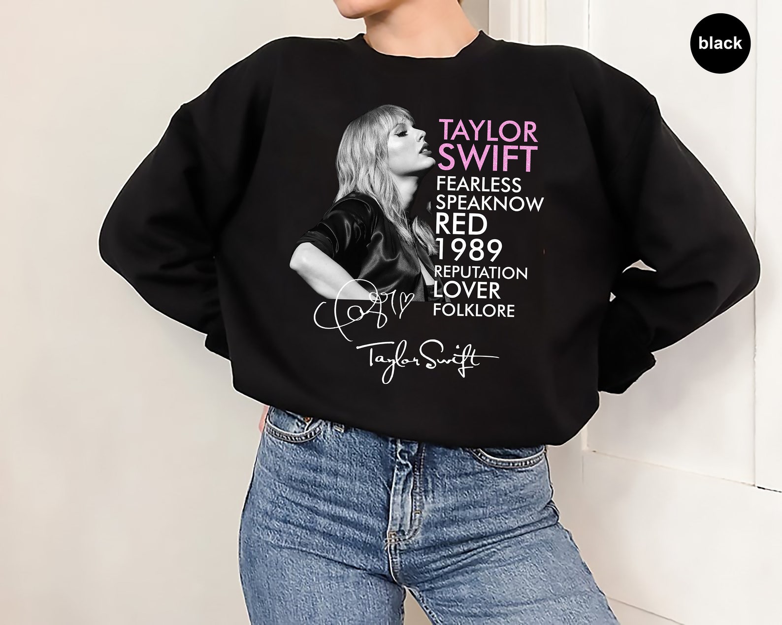 Taylor.Swift Album Music Anniversary Gift For Fan Signature | Etsy