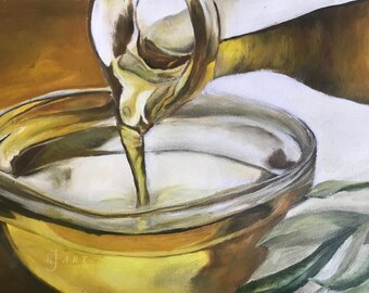 Oily Ones - Oil Painting Print