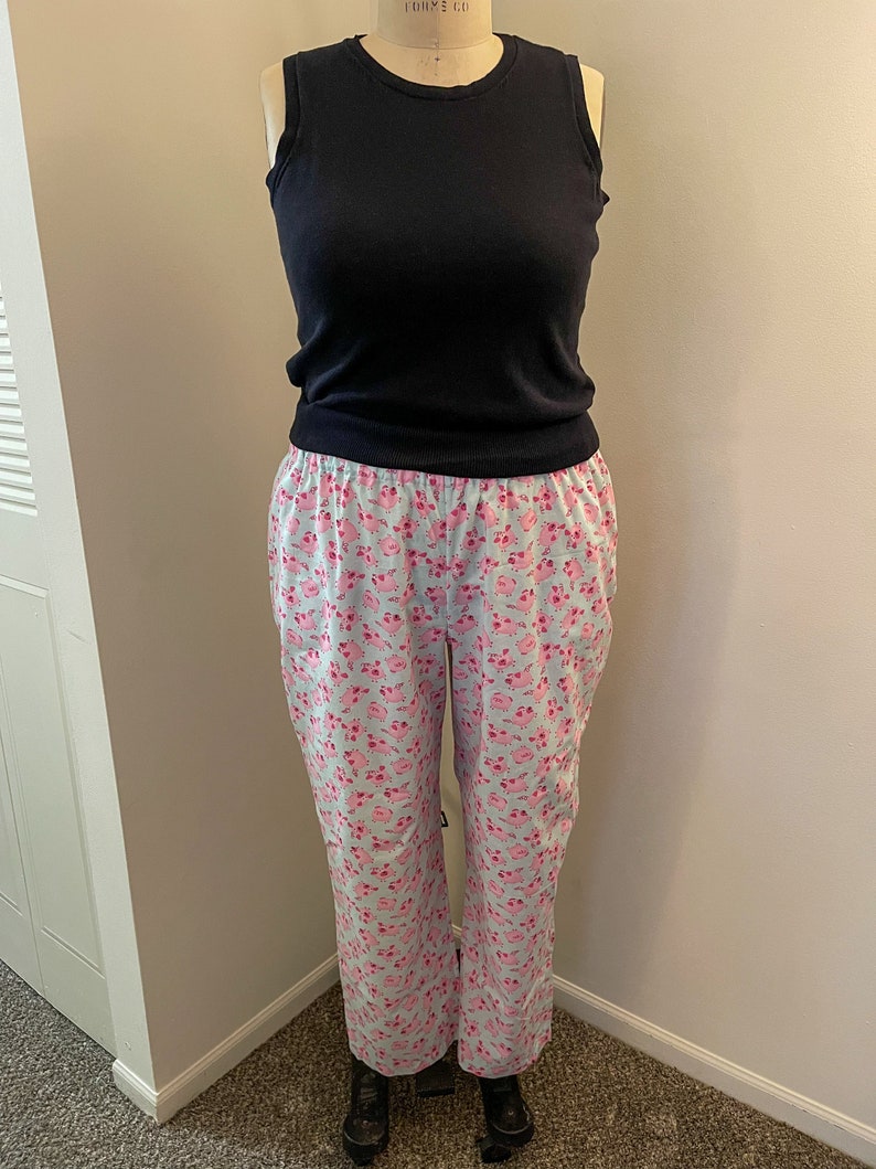 Pajama Pant Sewing Pattern PDF Sewing Pattern and Instructions for