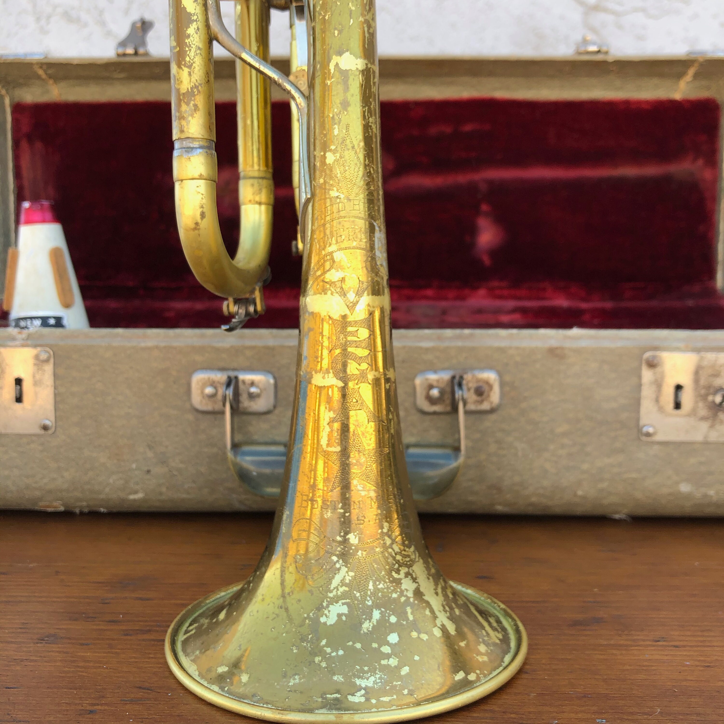 RARE Vintage Trumpet VEGA Fred Berman Power Model 30s40s Etsy