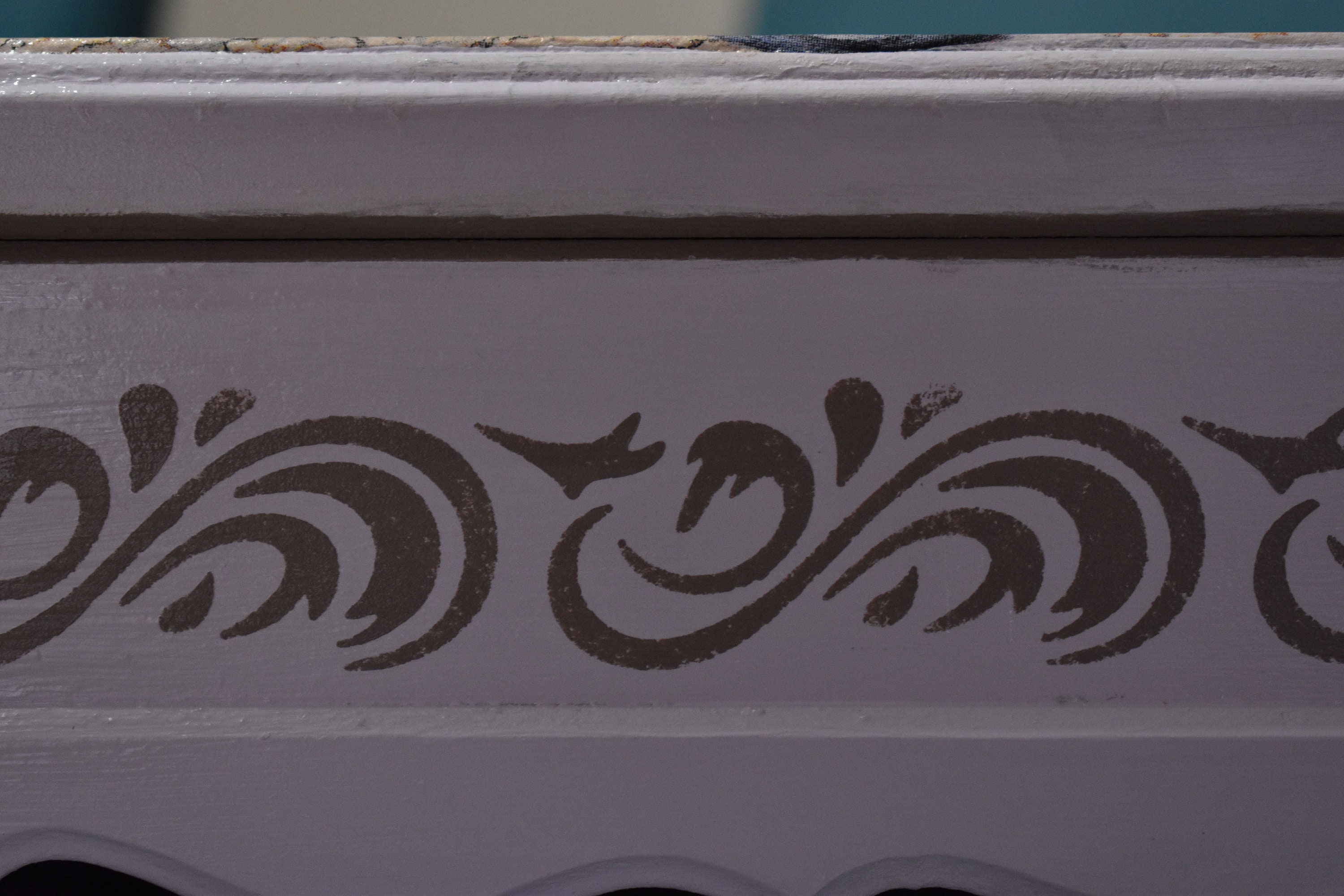 Gran caja de almacenamiento de madera blanca hecha a mano | Etsy