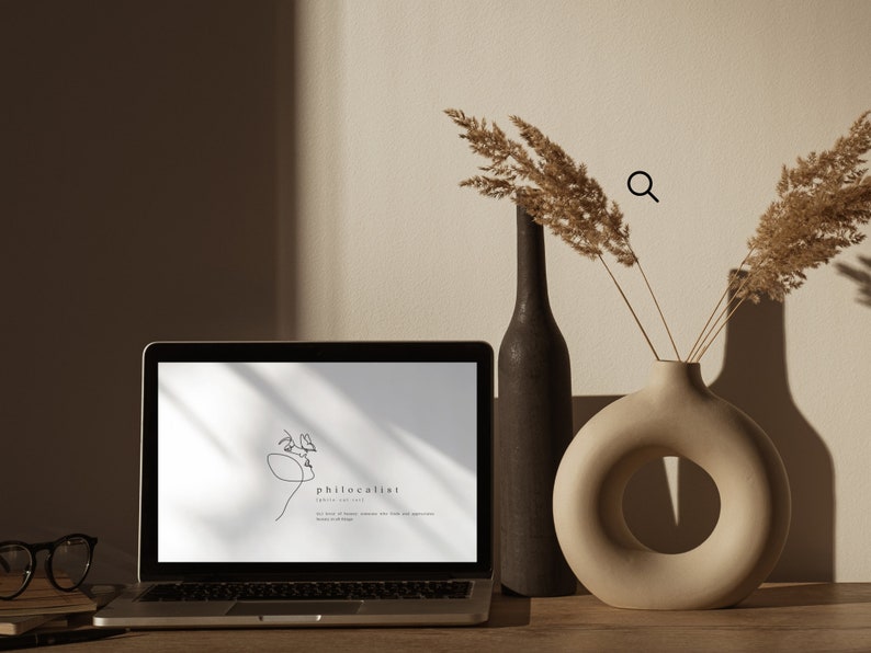 Minimalist Desktop Wallpaper I Rare and Beautiful Words I Philocalist