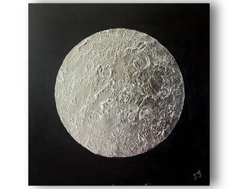 Silver Leaf Painting Etsy Silver Leaf Painting Etsy