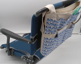 Wheelchair/Walker/Stadium Seat Bag - Martini