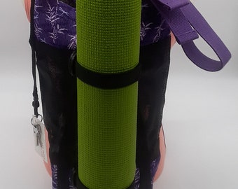 InBalance Workout/Yoga Bag - Purple Bamboo