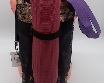 InBalance Workout/Yoga Bag - Navy Koi Fish