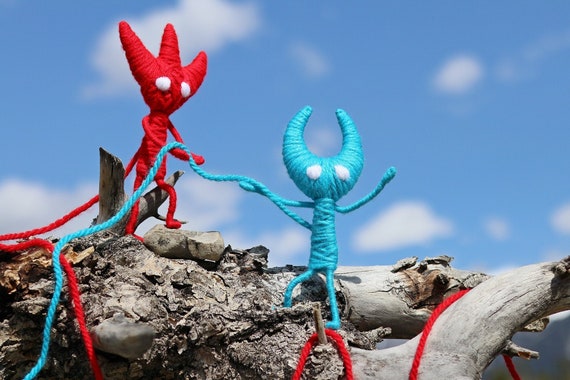 Buy Two Yarny Dolls From Unravel 2 Red and Blue Yarny Yarny From Online in  India 