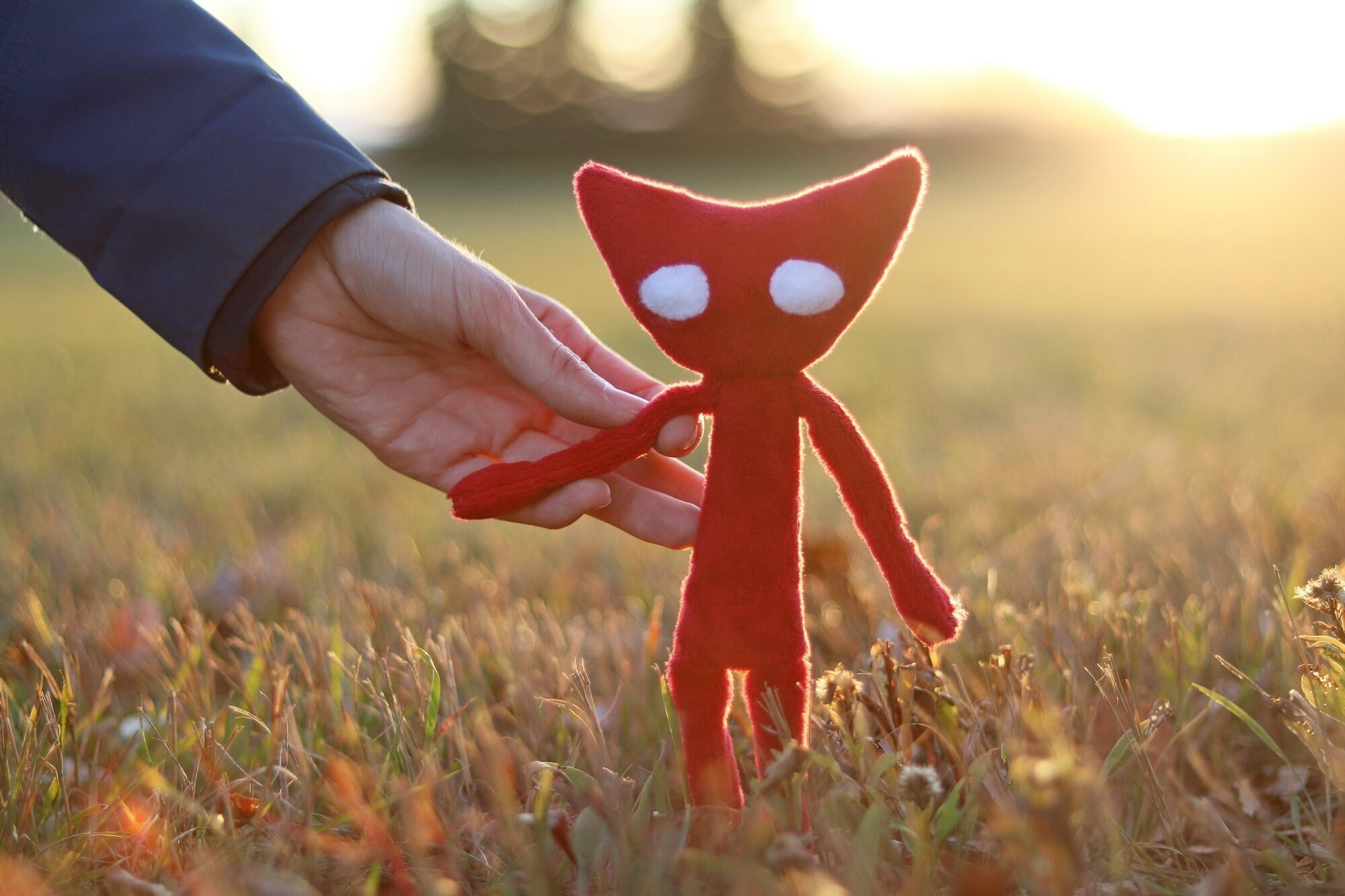 Buy Two Yarny Dolls From Unravel 2 Red and Blue Yarny Yarny From Online in  India 