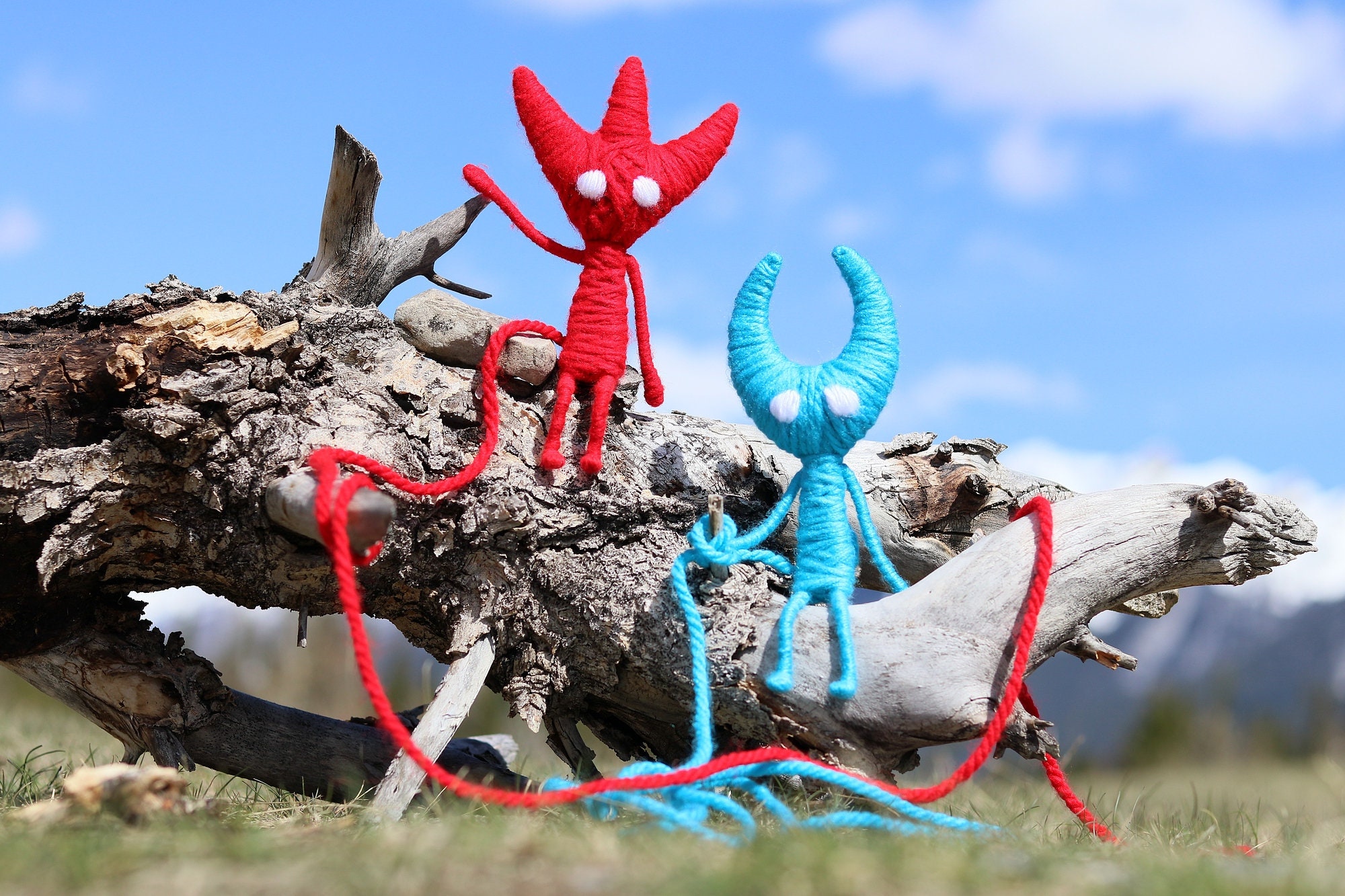 El hermoso mundo de los Yarnys en el Unravel Two