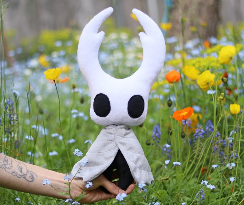 Young Pure Vessel Plush, 35cm/14 PV Plush, Hollow Knight Plush, Super