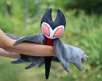 Big plush Grimmchild, Grimmchild plushie, 41cm/16inch, Hollow Knight Grimmchild, soft minky Grimmchild