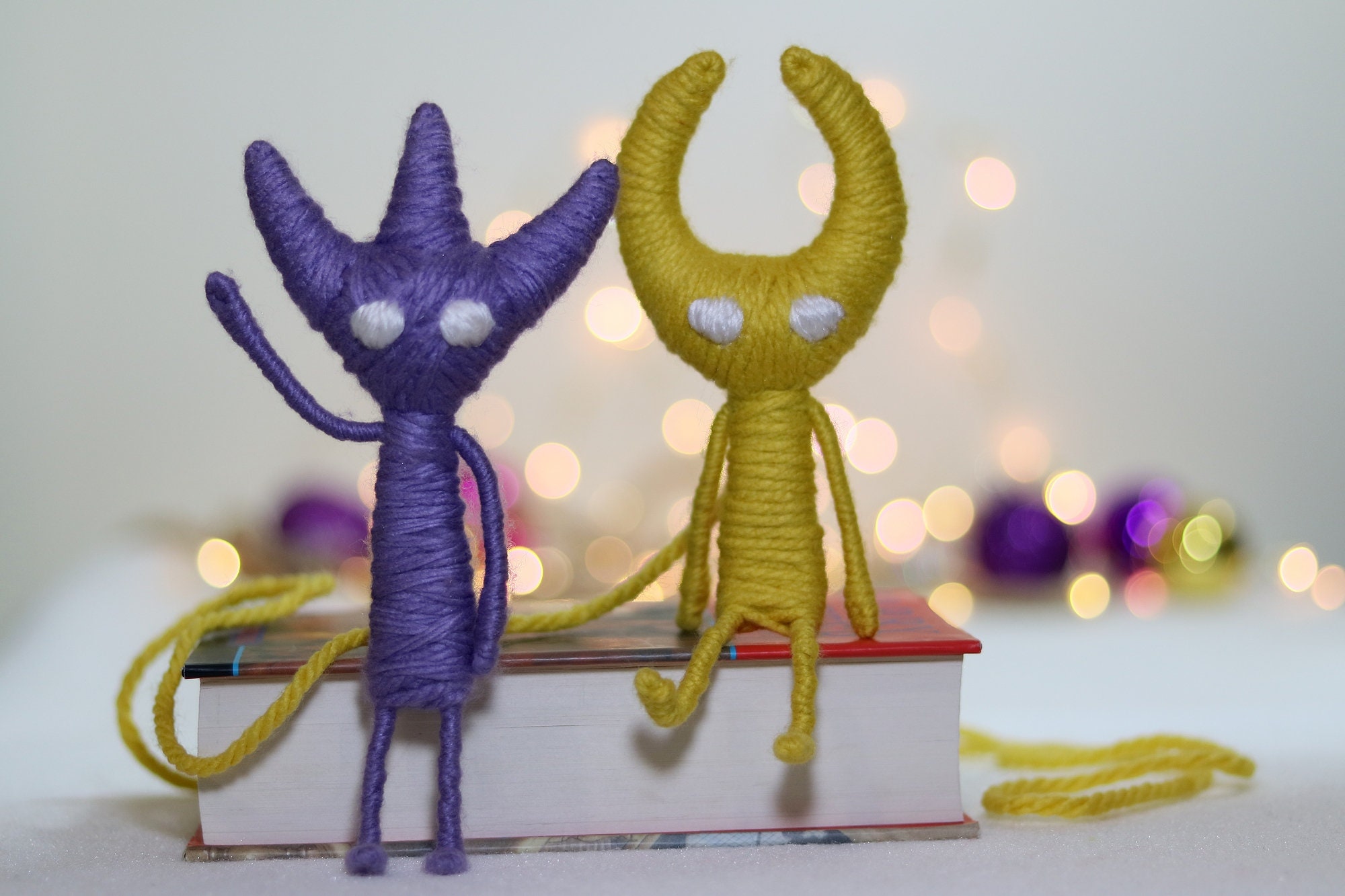 Two Yarnies from Unravel 2 game with color options. Yarny | Etsy