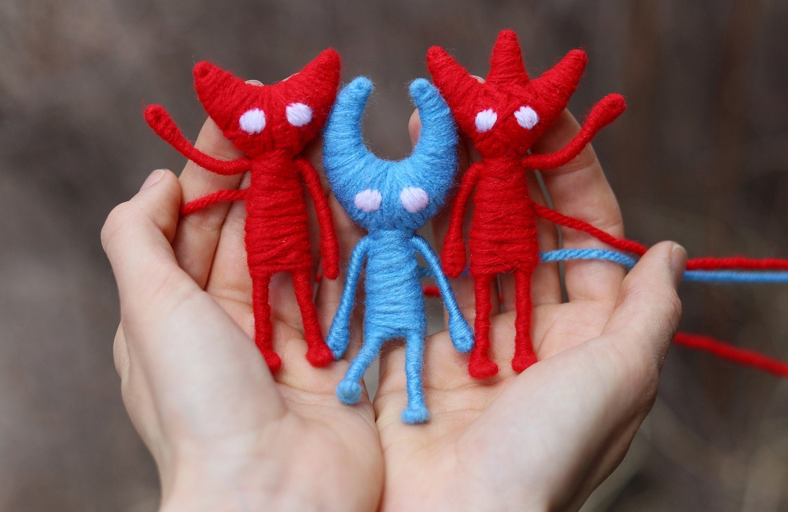 Adorable Mini Yarny Unravel / Unravel 2 game 4 / 10cm | Etsy