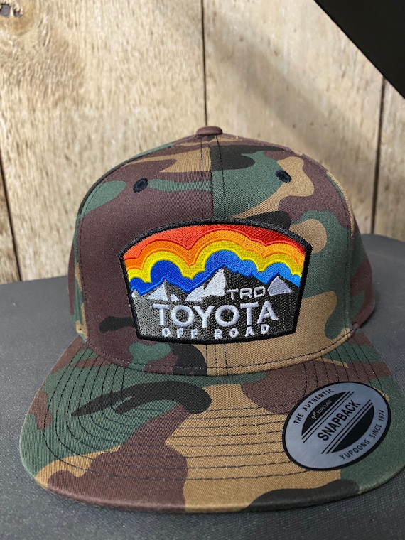 Retro Toyota TRD Mountain Patch Hat 